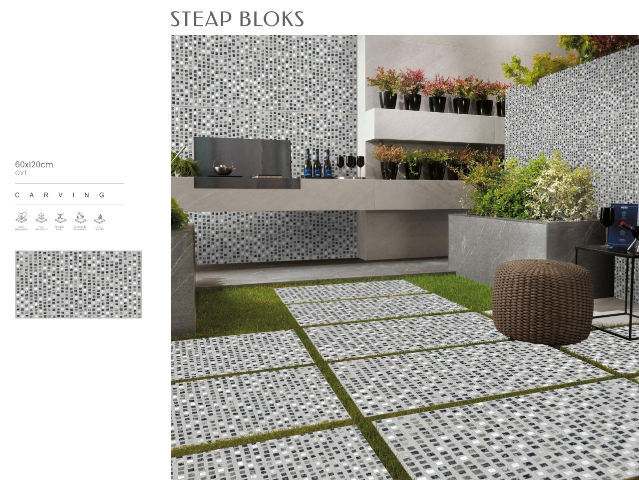 Terrazzo tiles