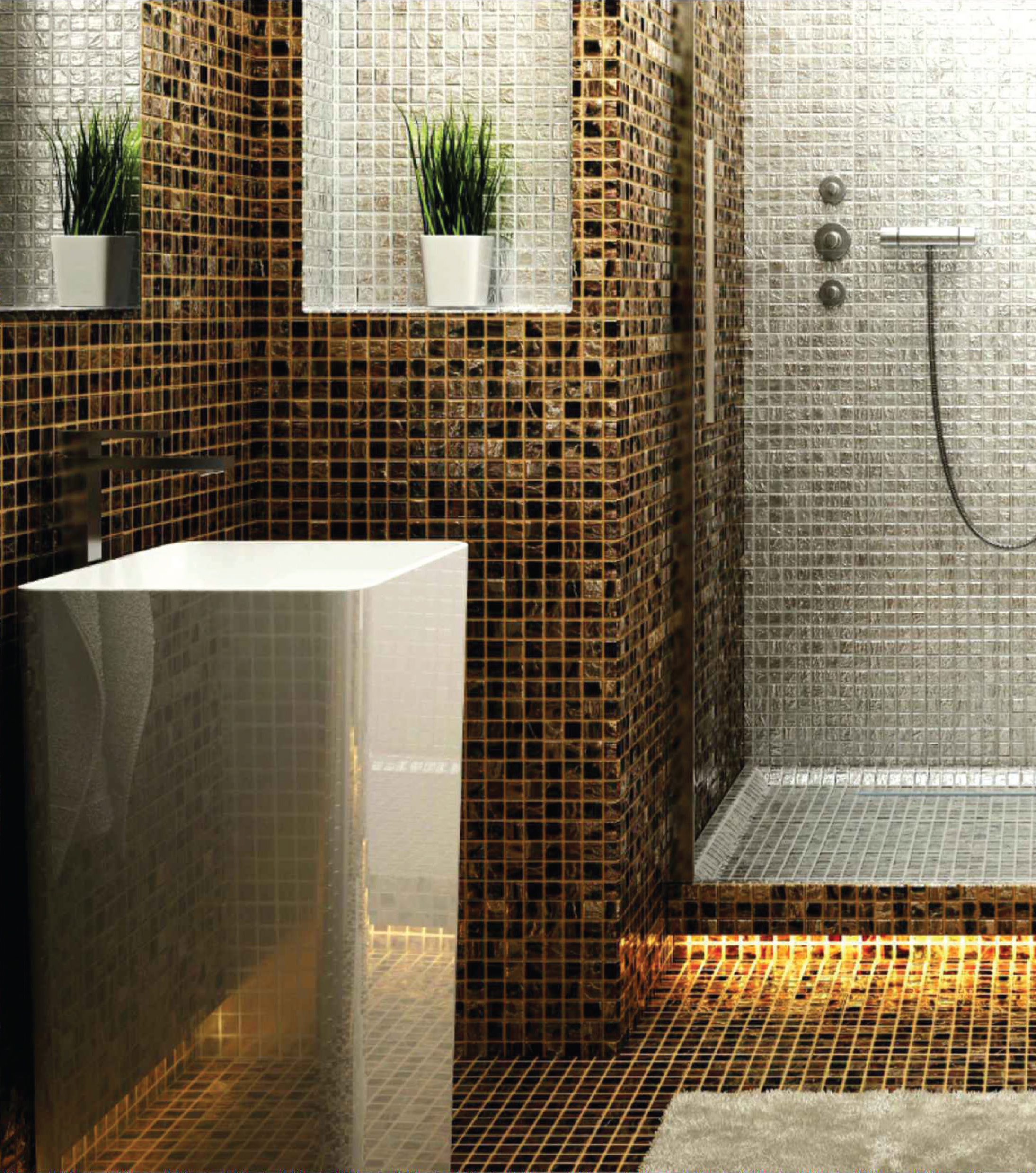 Mosaic Glass Tiles