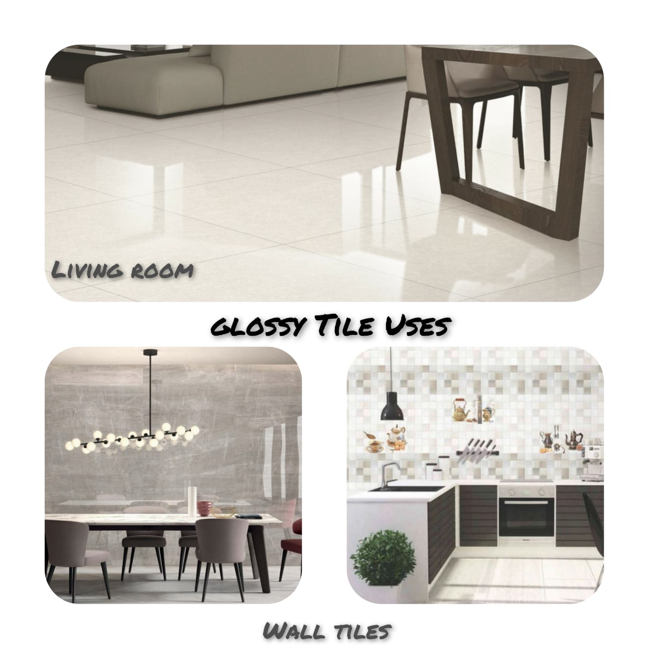 Glossy Tile Uses