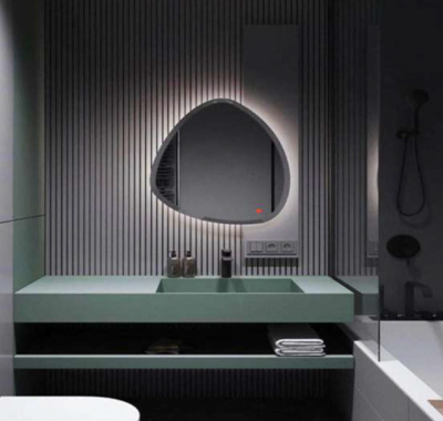 designer led mirror