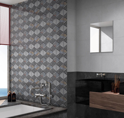 low-cost wall tiles in decorative designs