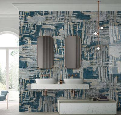 Ceramic bathroom wall tiles