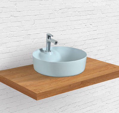 Buy Thunder ceramic designer tabletop wash basin