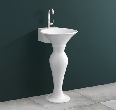 Browse our dolphin pedestal wash basin design