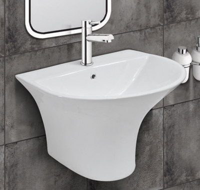 Ceramic White Bathroom wash basin