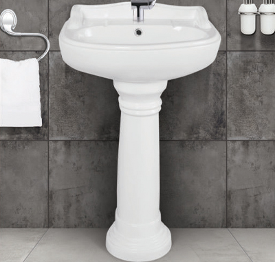 Lycos Ceramic is a Full Pedestal Wash Basin