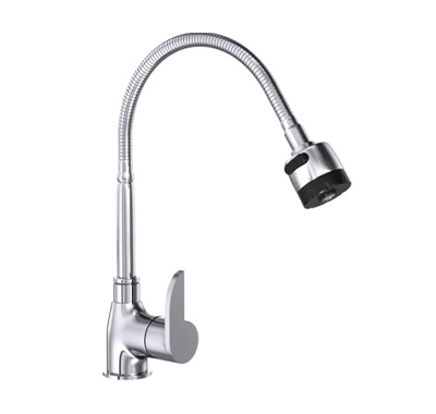 Lycos Single Lever Sink Mixer With Flexible Spout