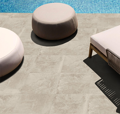 Lycos ceramic tiles are specifically designed to suit outdoor spaces