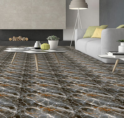 best designer glossy finish 500x500 mm Ceramic floor tiles design