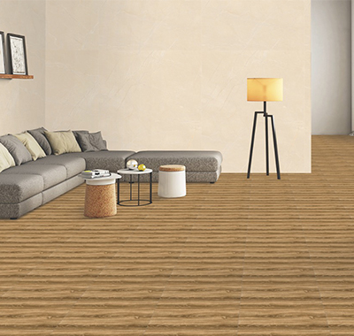 Ceramic floor tile has long-lasting