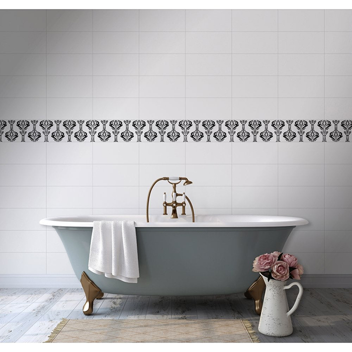 Bathroom tiles