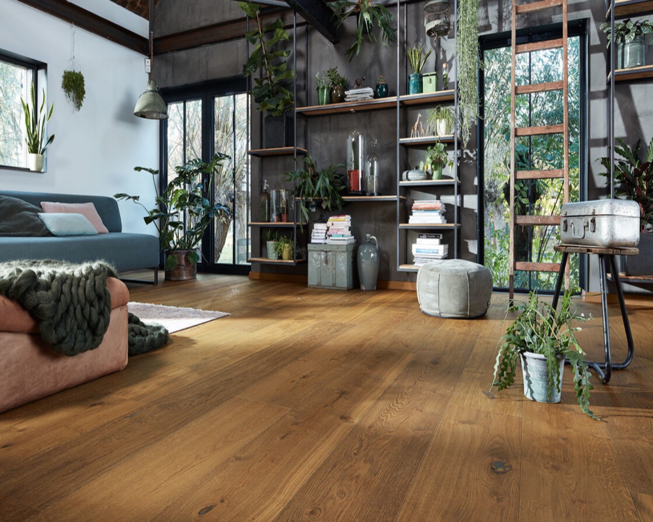 wooden floors