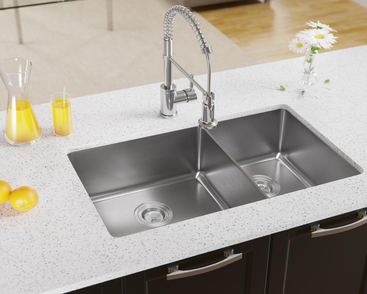 different materials for kitchen sink